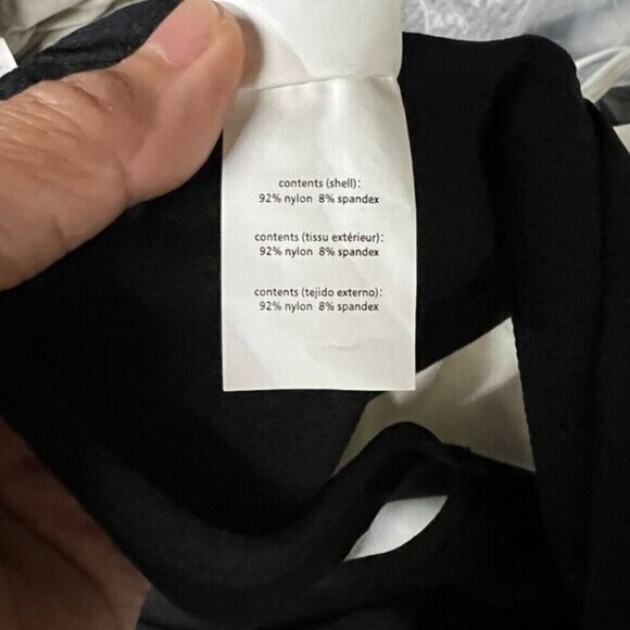 WeWoreWhat Revolve Womens Double V-neck Knit Bralette Xtra Small in Black - Picture 7 of 8